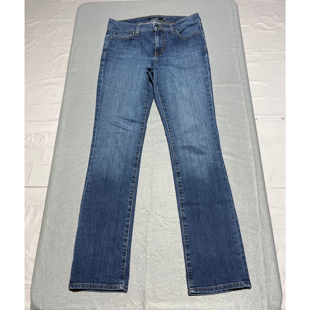 Lauren Ralph Lauren Premier Straight Leg Jeans Medium Wash Blue Denim Size 10